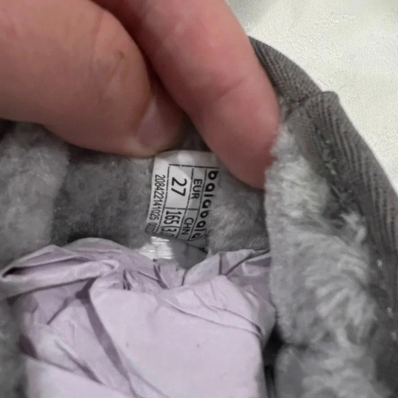 Balabala Faux Ugg Style Boots Grey Camo Fall Winter  Eur 27 NEW - Picture 6 of 8